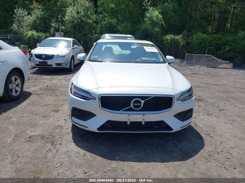 2020 Volvo S60 T6 Momentum VIN: 7JRA22TK1LG054850 Lot: 39464060