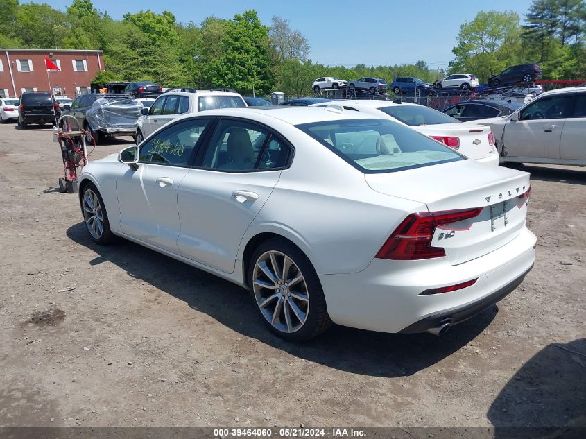 2020 Volvo S60 T6 Momentum VIN: 7JRA22TK1LG054850 Lot: 39464060