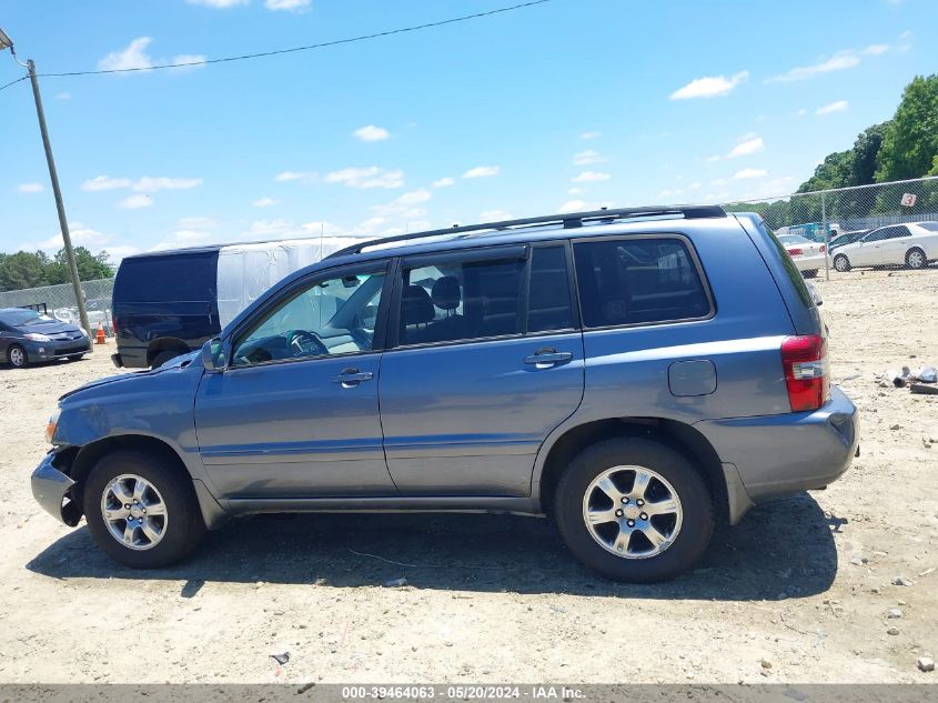 2006 Toyota Highlander V6 VIN: JTEEP21A360150029 Lot: 39464063