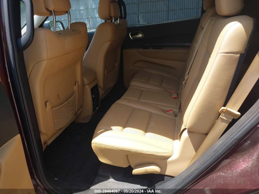 2012 Dodge Durango Citadel VIN: 1C4RDJEG1CC153707 Lot: 39464067