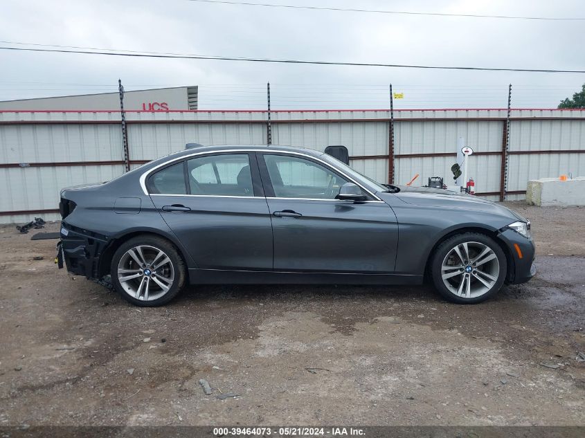 2018 BMW 330I xDrive VIN: WBA8D9C52JA608551 Lot: 39464073