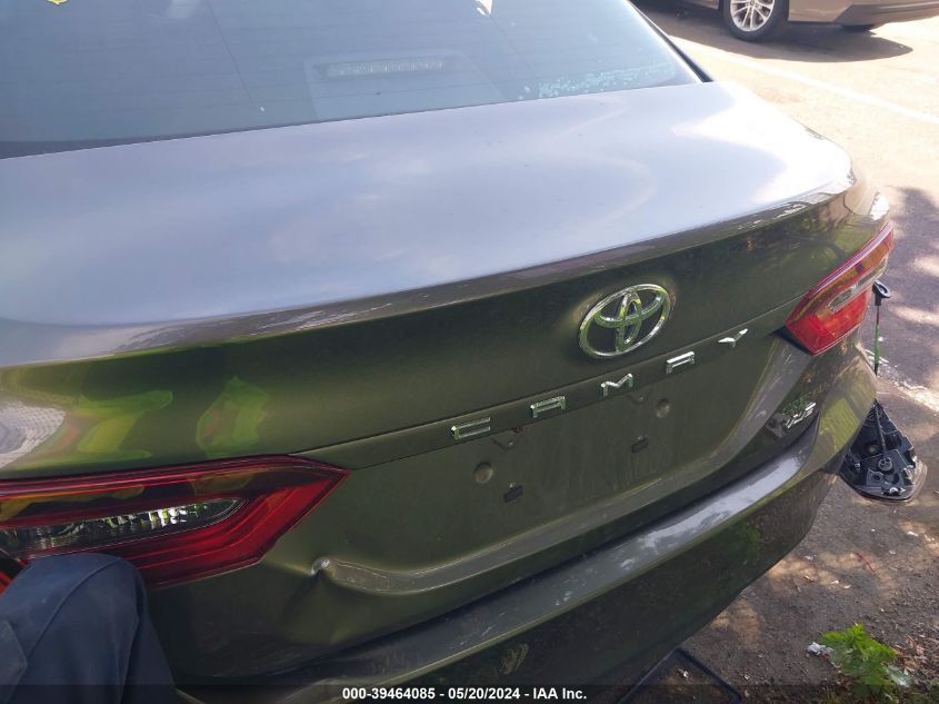 2021 Toyota Camry Le VIN: 4T1C11AK5MU529860 Lot: 39464085