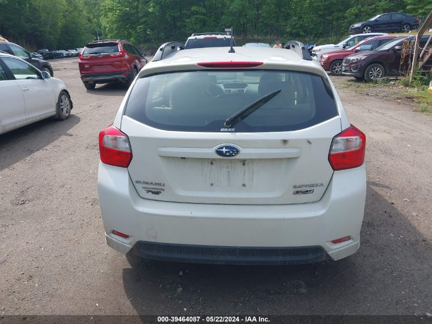 2015 Subaru Impreza 2.0I Sport Premium VIN: JF1GPAU66FH252382 Lot: 39464087