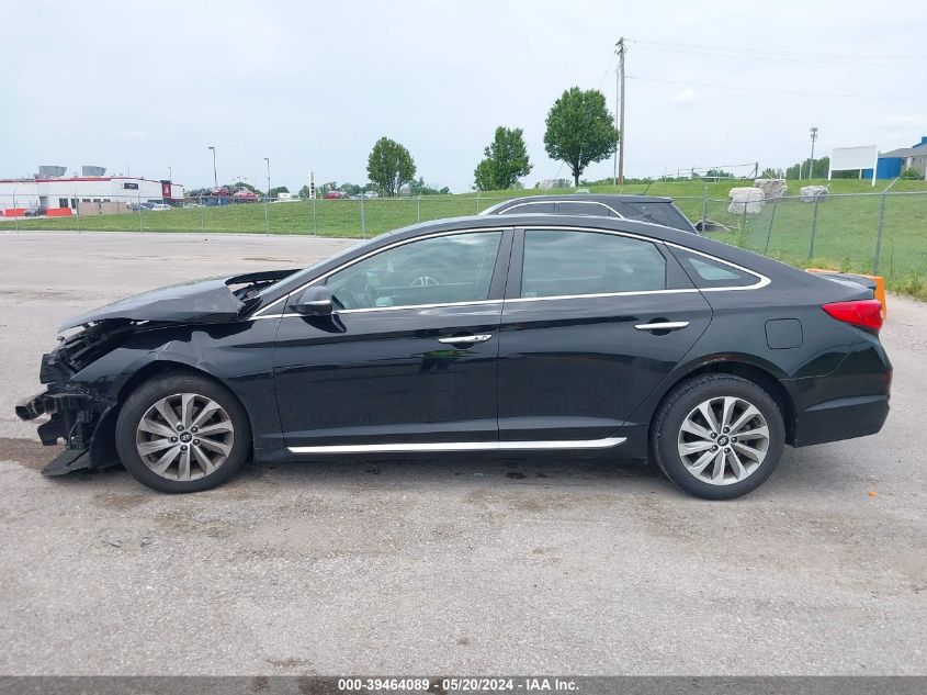 2016 Hyundai Sonata Sport VIN: 5NPE34AF9GH298701 Lot: 39464089