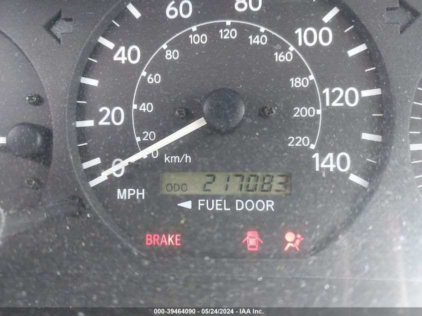 2000 Toyota Camry Le V6 VIN: JT2BF28K3Y0242438 Lot: 39464090