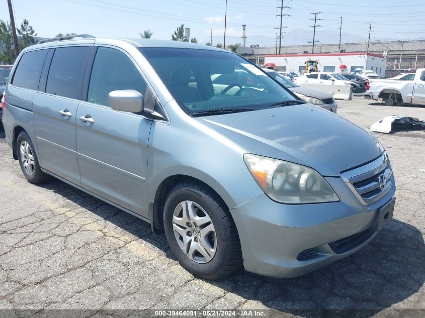 2005 Honda Odyssey Ex VIN: 5FNRL38475B054525 Lot: 39464091