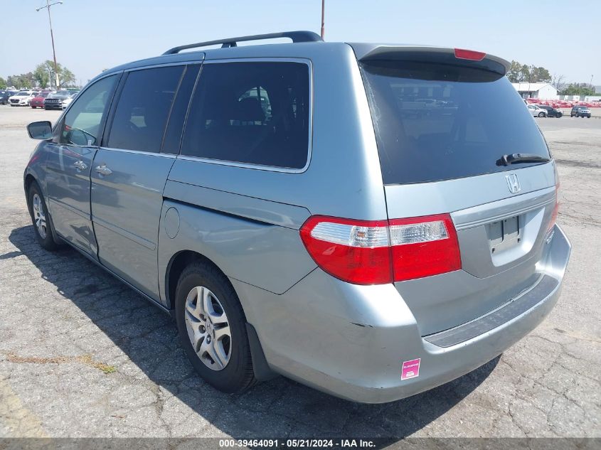 2005 Honda Odyssey Ex VIN: 5FNRL38475B054525 Lot: 39464091