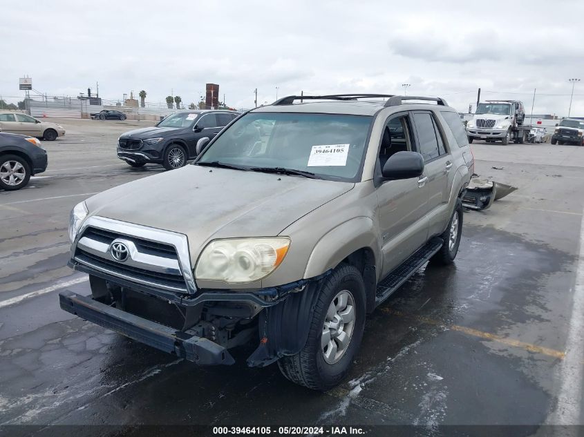 2007 Toyota 4Runner Sr5 V6 VIN: JTEZU14R670096345 Lot: 39464105