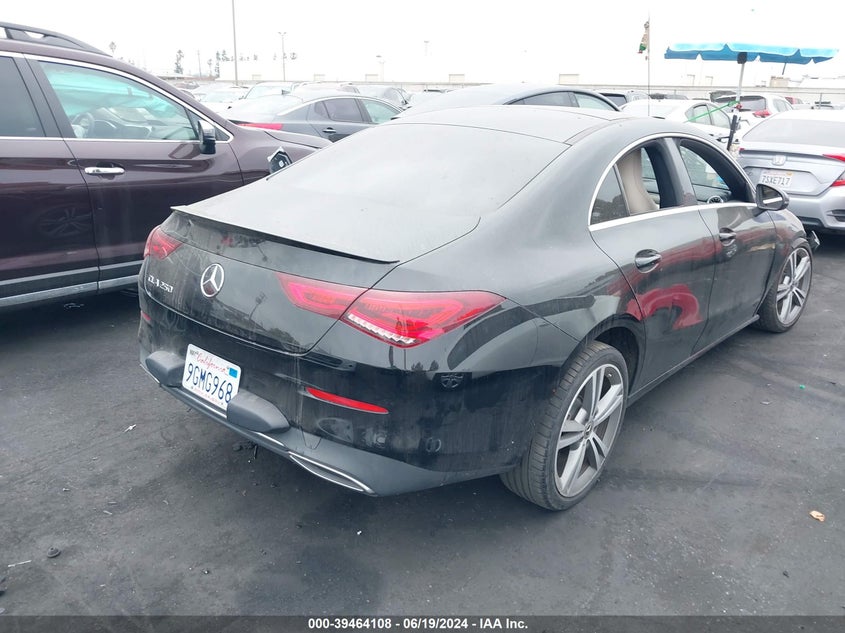 2020 MERCEDES-BENZ CLA 250 - W1K5J4GB1LN084151