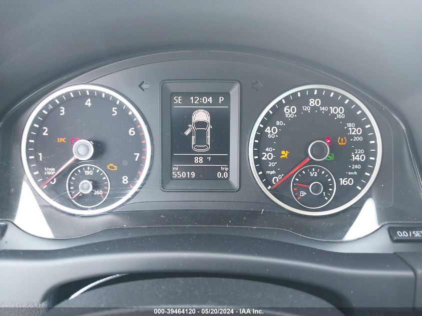 2017 Volkswagen Tiguan 2.0T Wolfsburg Edition VIN: WVGSV7AX8HK019213 Lot: 39464120