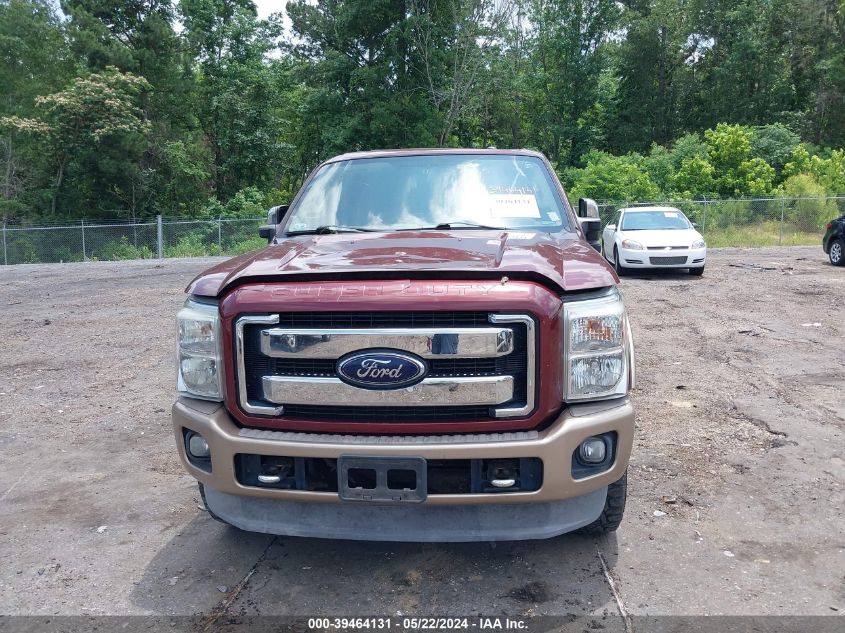 2012 Ford F-250 Lariat VIN: 1FT7W2BT3CEC23947 Lot: 39464131