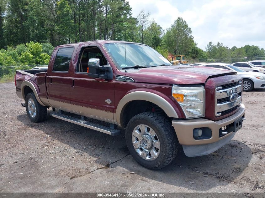 2012 Ford F-250 Lariat VIN: 1FT7W2BT3CEC23947 Lot: 39464131