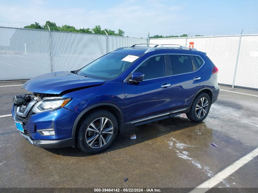 2018 Nissan Rogue Sl VIN: 5N1AT2MV7JC832072 Lot: 39464142