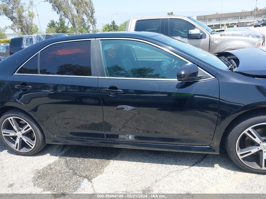 2012 Toyota Camry Se VIN: 4T1BF1FK5CU012336 Lot: 39464146