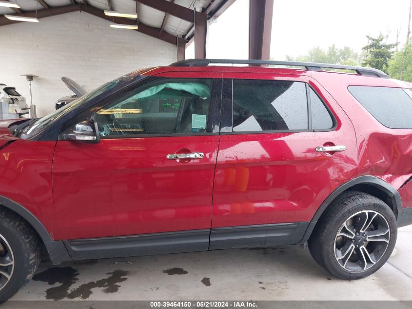 2014 Ford Explorer Sport VIN: 1FM5K8GT5EGB01432 Lot: 39464150