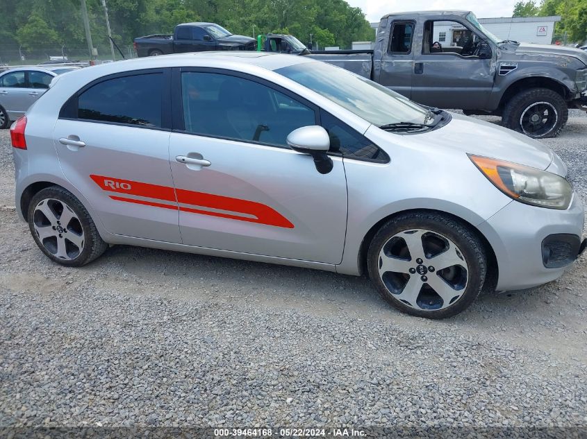 2013 Kia Rio Sx VIN: KNADN5A34D6158429 Lot: 39464168