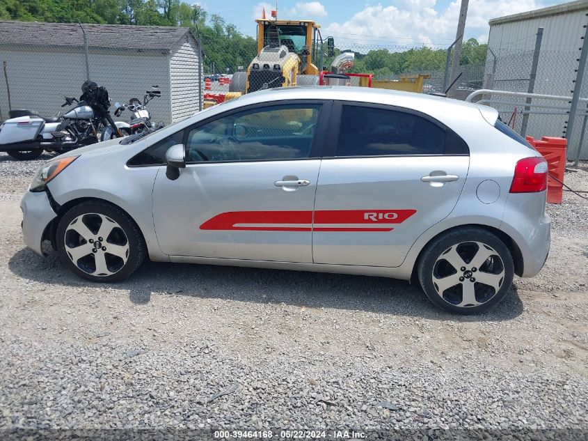 2013 Kia Rio Sx VIN: KNADN5A34D6158429 Lot: 39464168