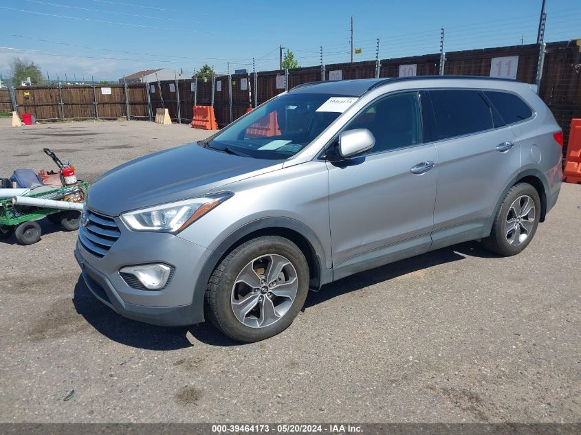 2014 Hyundai Santa Fe Gls VIN: KM8SNDHF9EU044584 Lot: 39464173