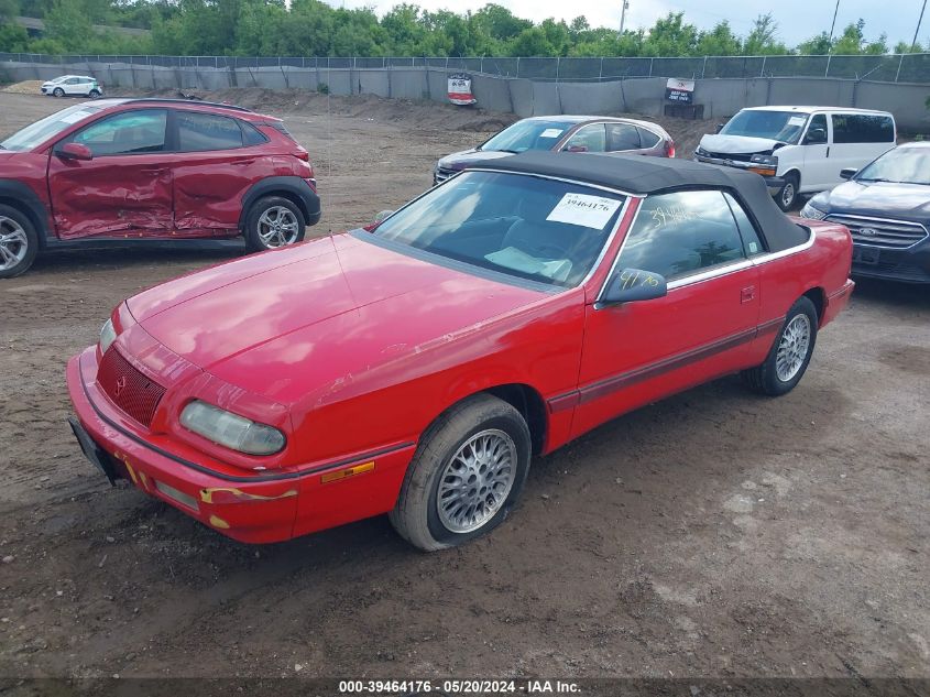 1993 Chrysler Lebaron VIN: 1C3XU4538PF627733 Lot: 39464176