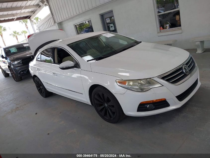 2010 Volkswagen Cc Sport VIN: WVWNN7AN8AE552585 Lot: 39464178