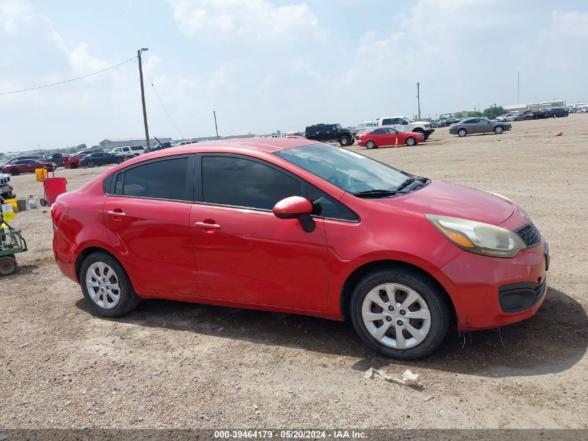 2013 Kia Rio Lx VIN: KNADM4A36D6113375 Lot: 39464179