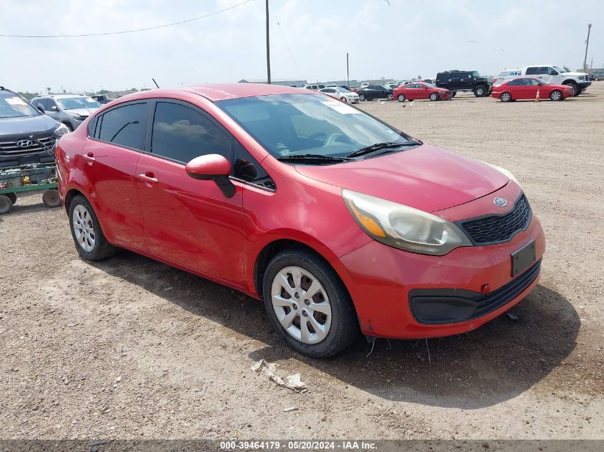 2013 Kia Rio Lx VIN: KNADM4A36D6113375 Lot: 39464179