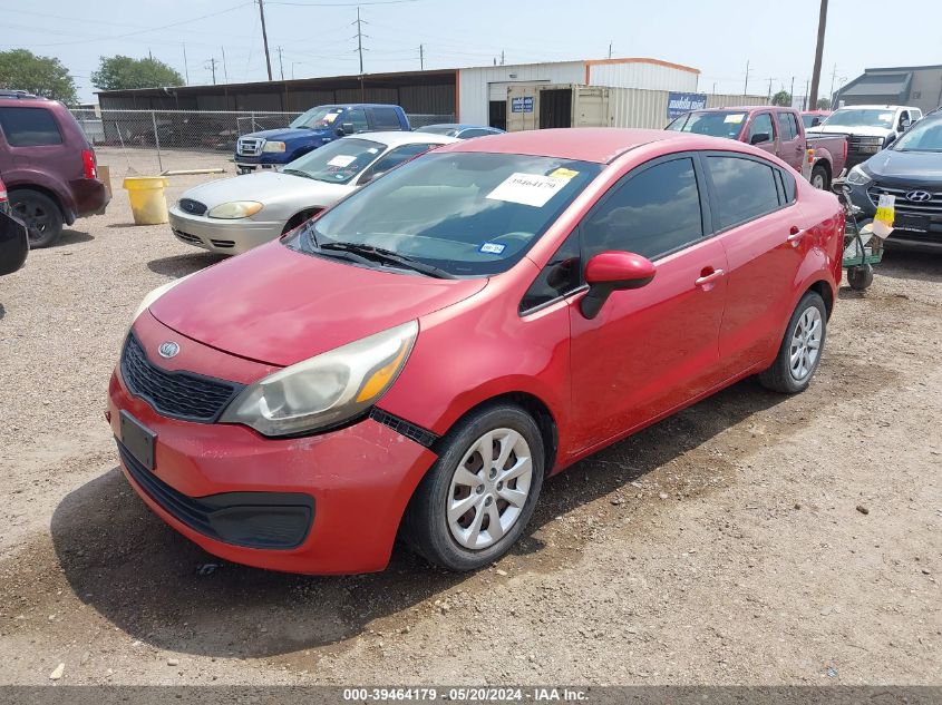 2013 Kia Rio Lx VIN: KNADM4A36D6113375 Lot: 39464179