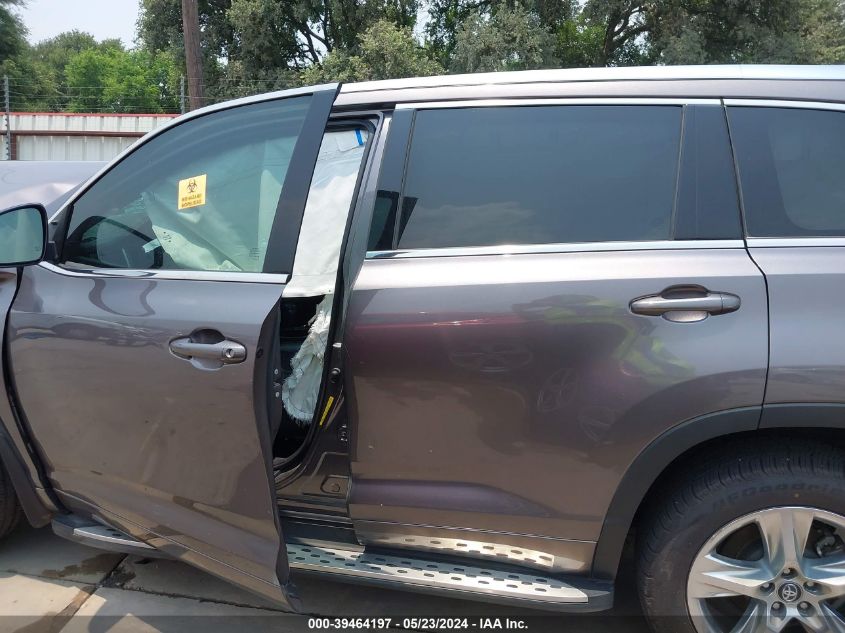 2019 Toyota Highlander Limited VIN: 5TDYZRFH0KS310286 Lot: 39464197