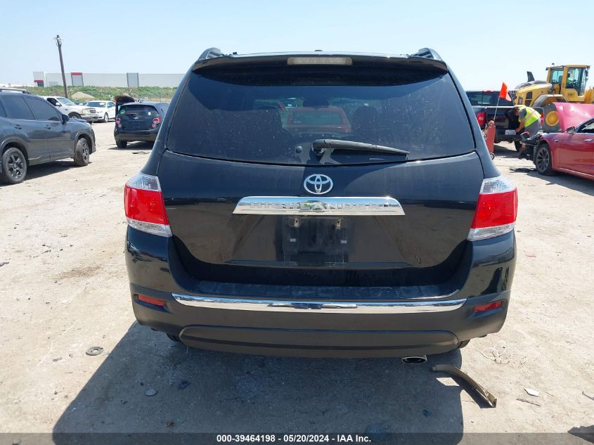 2013 Toyota Highlander Limited V6 VIN: 5TDYK3EH8DS103392 Lot: 39464198