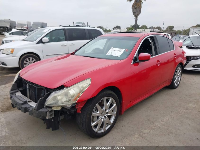 2012 Infiniti G37 Sport VIN: JN1CV6AP6CM622843 Lot: 39464201