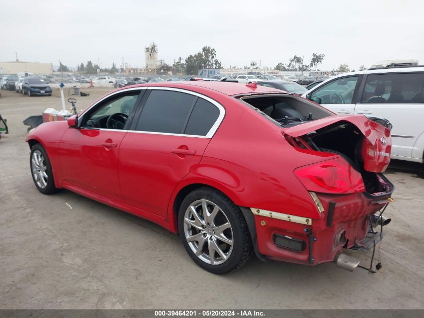 2012 Infiniti G37 Sport VIN: JN1CV6AP6CM622843 Lot: 39464201