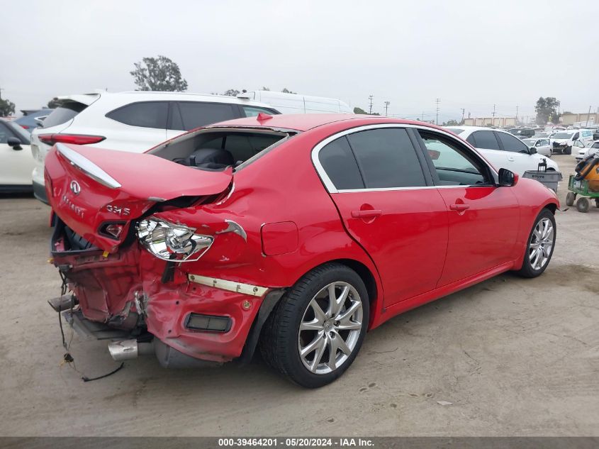 2012 Infiniti G37 Sport VIN: JN1CV6AP6CM622843 Lot: 39464201