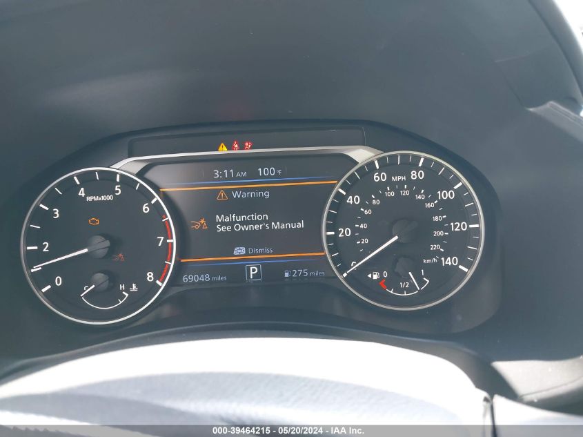 2020 Nissan Altima Sr Fwd VIN: 1N4BL4CV0LC167529 Lot: 39464215