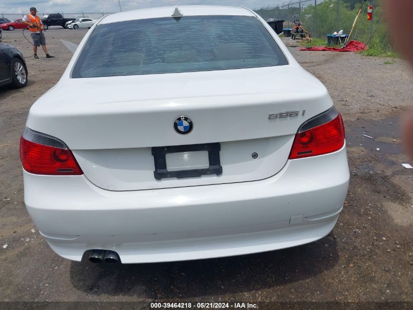 2007 BMW 525I VIN: WBANE53587CW68159 Lot: 39464218