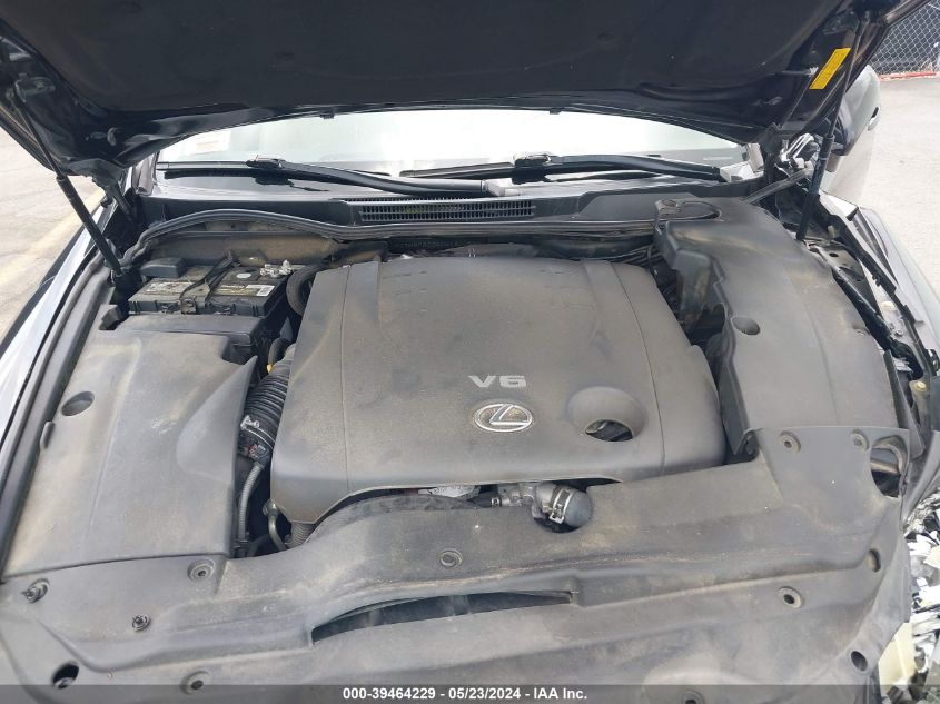 2012 Lexus Is 250 VIN: JTHBF5C24C5180087 Lot: 39464229
