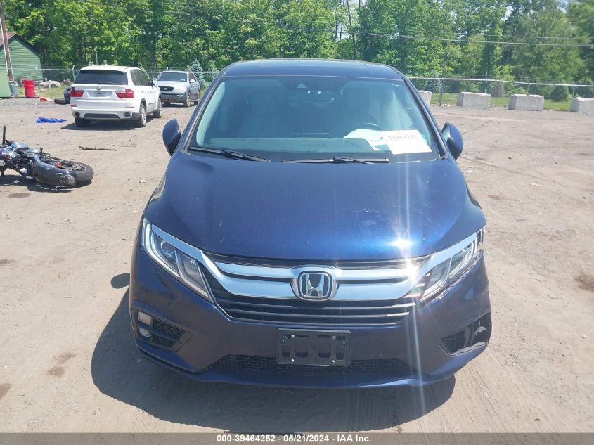 2018 Honda Odyssey Ex-L VIN: 5FNRL6H7XJB100693 Lot: 39464252