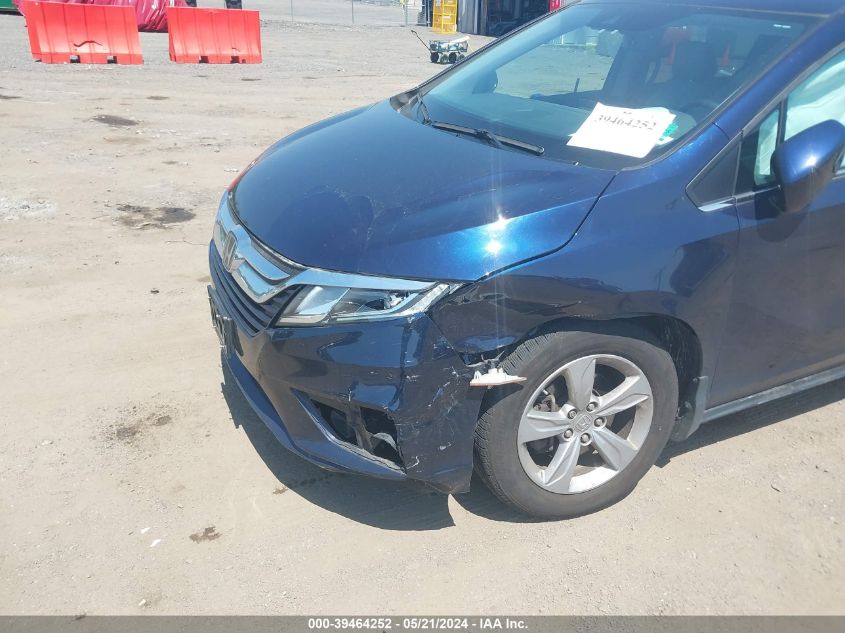 2018 Honda Odyssey Ex-L VIN: 5FNRL6H7XJB100693 Lot: 39464252