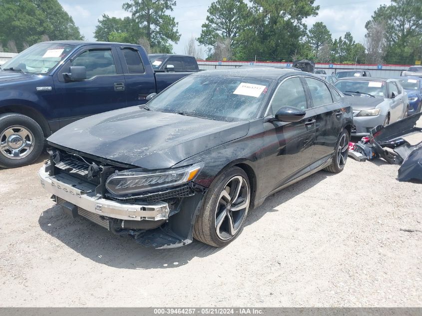 2022 Honda Accord Sport VIN: 1HGCV1F3XNA116105 Lot: 39464257