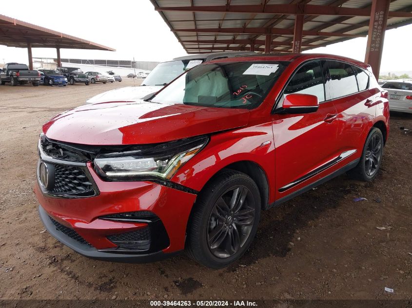 2020 Acura Rdx A-Spec Package VIN: 5J8TC2H67LL009176 Lot: 39464263