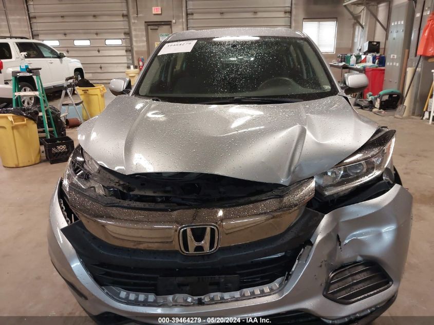 2019 Honda Hr-V Lx VIN: 3CZRU6H37KG726766 Lot: 39464279