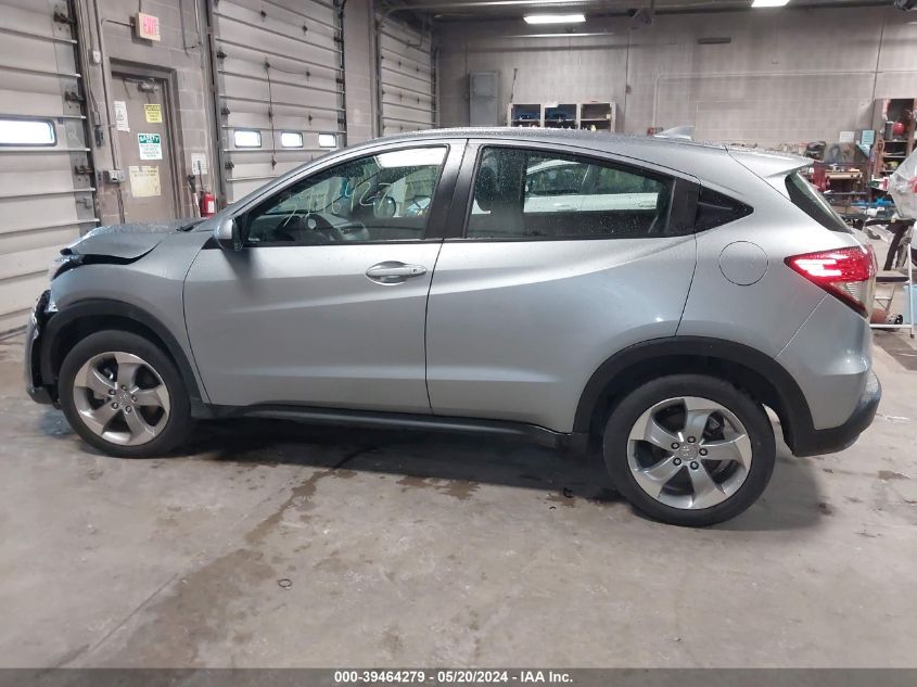 2019 Honda Hr-V Lx VIN: 3CZRU6H37KG726766 Lot: 39464279