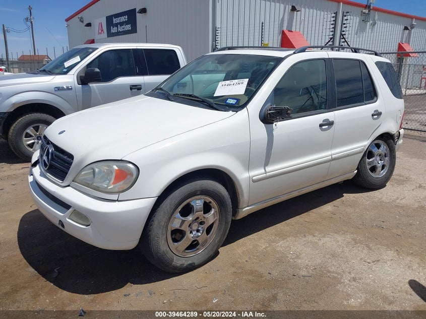 2002 Mercedes-Benz Ml 320 VIN: 4JGAB54E32A337286 Lot: 39464289