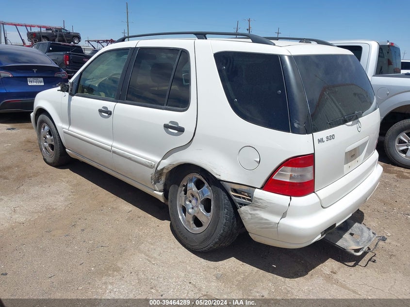 2002 Mercedes-Benz Ml 320 VIN: 4JGAB54E32A337286 Lot: 39464289
