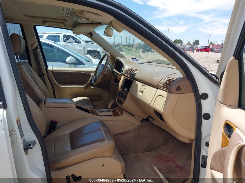 2002 Mercedes-Benz Ml 320 VIN: 4JGAB54E32A337286 Lot: 39464289