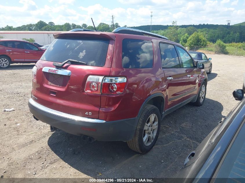 2009 GMC Acadia Sle-1 VIN: 1GKER13D19J113273 Lot: 39464296