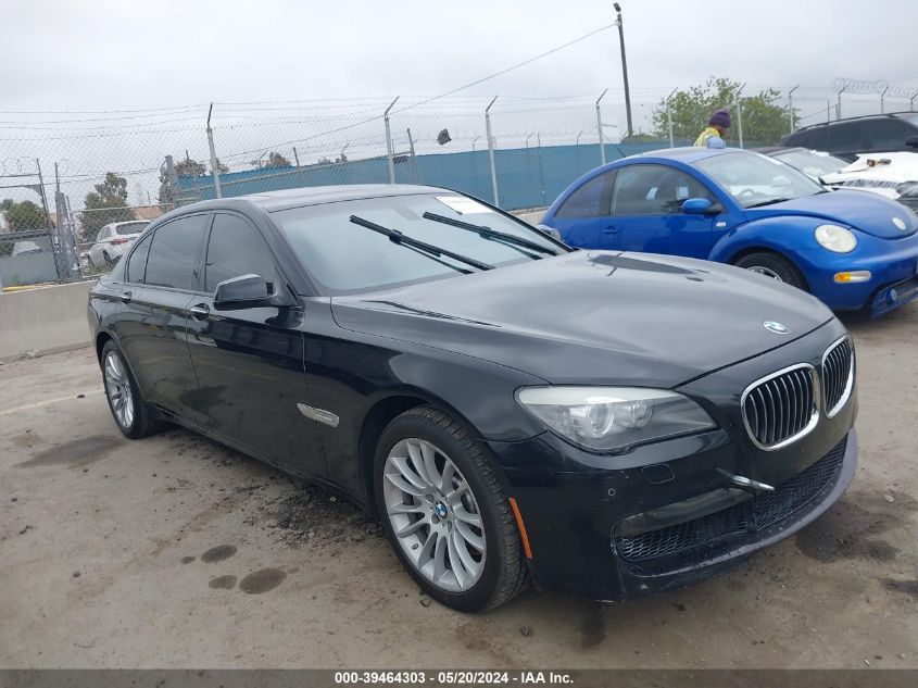 2012 BMW 750Li VIN: WBAKB8C58CDX20438 Lot: 39464303