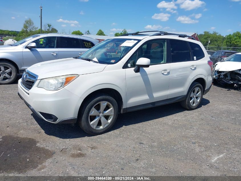 2014 Subaru Forester 2.5I Premium VIN: JF2SJAECXEH533885 Lot: 39464320