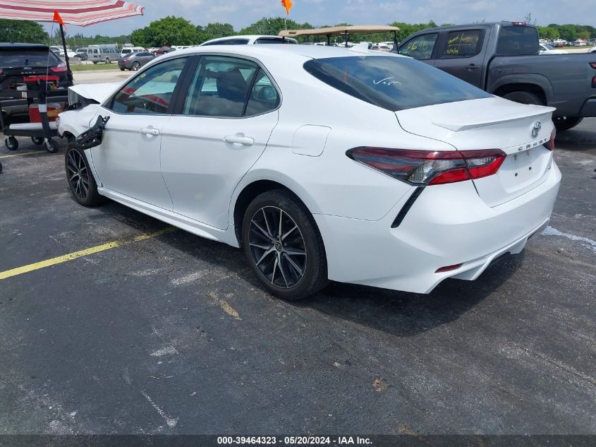 2022 Toyota Camry Se/Se Night Shade VIN: 4T1G11AK5NU717782 Lot: 39464323