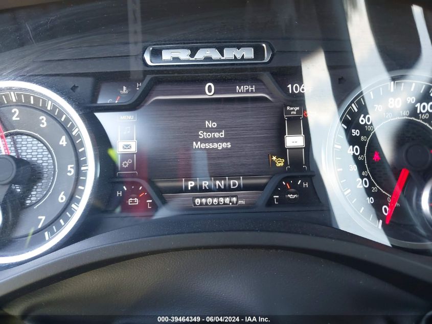 2024 Ram 1500 Laramie 4X2 5'7 Box VIN: 1C6RREJT4RN219439 Lot: 39464349