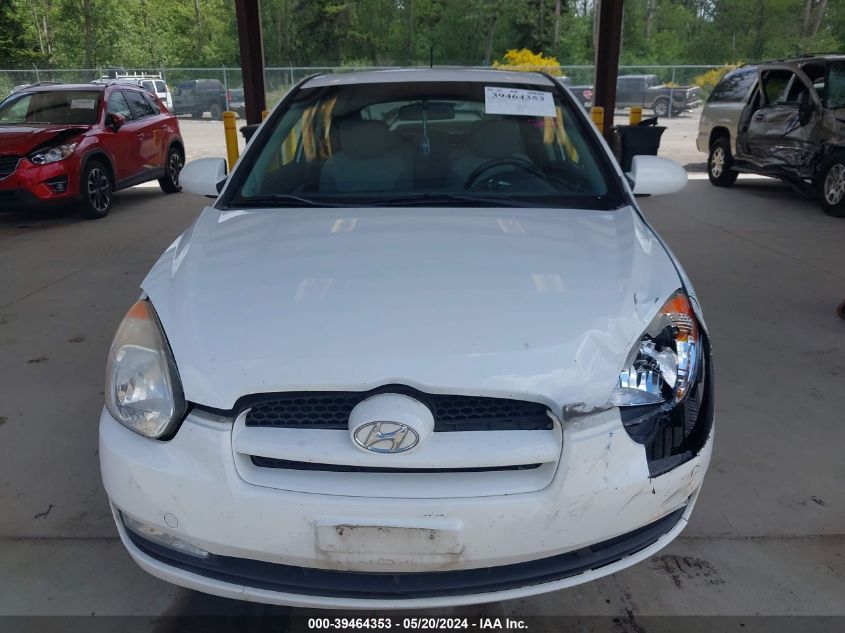 2008 Hyundai Accent Se VIN: KMHCN36C88U083016 Lot: 39464353